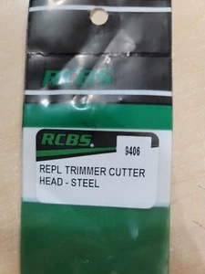 RCBS Replacement Case Trimmer Cutter, Steel. MPN 9406, NIP  - Picture 1 of 3