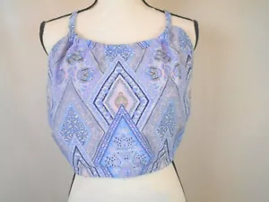 NWT Xhilaration Halter Swimsuit Top Womens Plus 20W Criss Cross Back Padded Bra - Picture 1 of 5