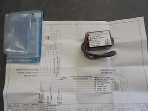 BEP MARINE Z168 TANK WATCH 4 INTERFACE-- TANK MONITER BOAT GAUGE - Bild 1 von 3