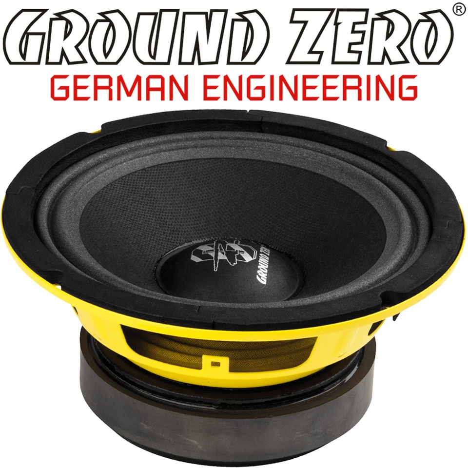 Ground Zero GZCK 165 SPL 16cm 16er Kickbass Bass Subwoofer KFZ Auto