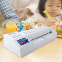 12.5in A3 A4 Hot Cold Film Laminating Laminator Machine Home Commercial 600W