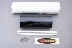 AKRAPOVIC P-RK68CL32 Restoration Carbon Sleeve / Rock Wool Exhaust MS-H6SO8H-LC - Picture 1 of 1
