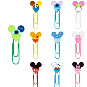 10PCS Cute Mouse Paper Clips, Bookmark Book File Page Marker Clips for Teache... - Picture 1 of 5