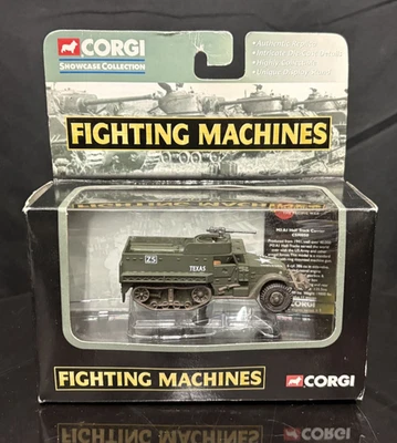 NEW Corgi Fighting Machines Toy - M3 AI Half Track Carrier CS90050 Tank Model - Image 1 of 2