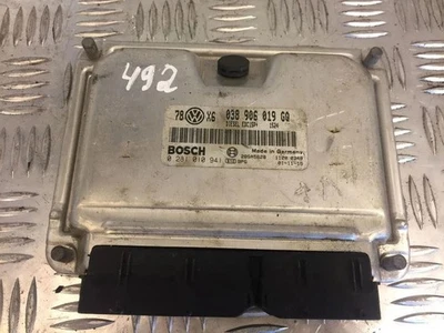 VW PASSAT B7 ALLTRACK 365 Engine Control Unit 038906019GQ 1.90 Diesel 30544361 - Immagine 1 di 3