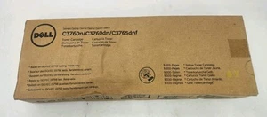 Genuine Dell C3760N C3760DN Yellow Toner Cartridge MD8G4 - Picture 1 of 4