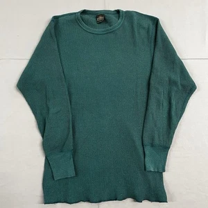 VTG Greatland Apparel Forest Green Longsleeve Thermal Sz L - Picture 1 of 15
