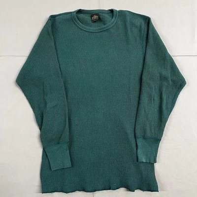 VTG Greatland Apparel Forest Green Longsleeve Thermal Sz L - Image 1 of 4