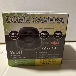 Qvis D1/960H Dome camera CCTV OSD menu 2ND Video 700TVL Varifocal Lens - Picture 1 of 4