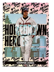2025 Topps All Star Game #HH-3 Chipper Jones Homegrown Heroes Foil Braves - Bild 1 von 2