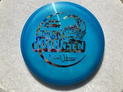 Discraft 2021Tour Series Michael Johansen Comet-Shimmery Blue w Wonderbread Foil - Image 1 of 4