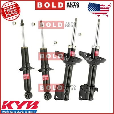 KYB Juego de Amortiguadores Puntales Delanteros y Traseros para Subaru Legacy GT AWD Turbo Foto 1 de 4