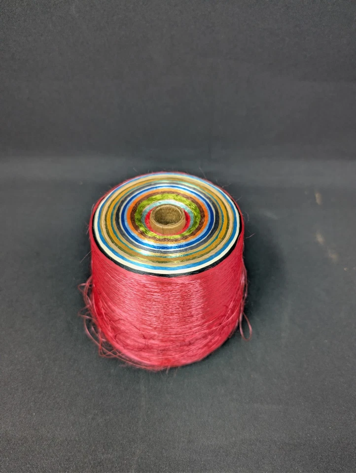 GOBSTOPPER OF THREAD! Wooly Nylon Spool OVERLOCK Multicolor Rainbow Serger - Image 1 of 4