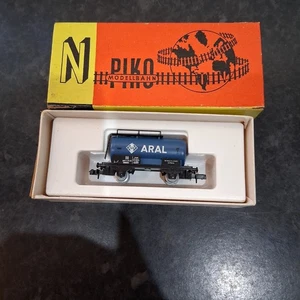Piko N Gauge Aral Tank Wagon MIB REF UQ10 - Picture 1 of 8