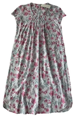 Camisón Miss Elaine Mujer Largo Medio Mezcla Algodón Manga Gorra Rosa Como Nuevo S M L Foto 1 de 4