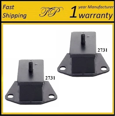 2PCS FRONT LEFT & RIGHT MOTOR MOUNT FOR DODGE CHALLENGER, D50, RAIDER, RAM 50 - Image 1 of 3