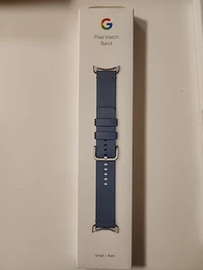 Bracelet en cuir fabriqué par Google pour Pixel Watch - Moondust - Small - Photo 1 sur 2