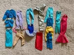 Lote Ropa Barbie Vintage Pantalones Sedosos Mono Vestidos - Imagen 1 de 6