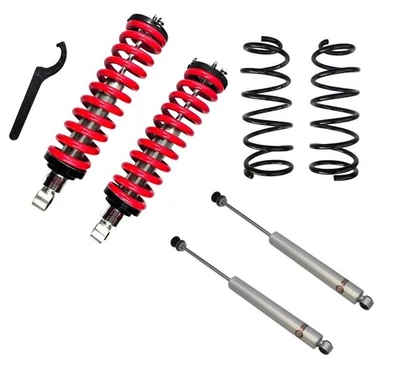 1-4" Adjustable Lift Coilovers / 2" Rear Lift Springs & Shocks For 96-02 4Runner - Image 1 of 4
