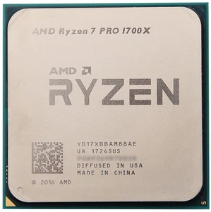AMD Ryzen 7 PRO 1700X CPU 8C/16T 3.40-3.80GHz tray Sockel AM4 Prozessor - Bild 1 von 3