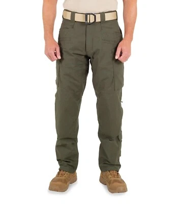 PANTALONE UOMO DEFENDER FIRST TACTICAL 40x30 nuovo senza etichette 114002 verde od 40x30 - Immagine 1 di 4