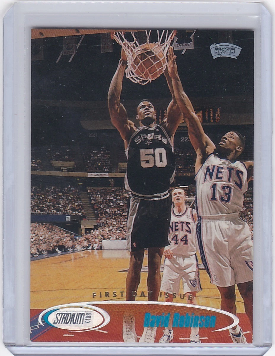 1998/99 Topps STADIUM CLUB David Robinson 1ST DAY ISSUE Card #162/200
