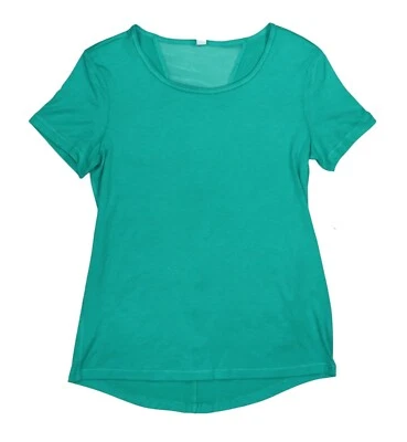 Camiseta de manga corta con espalda de malla Ideology ID Performance para mujer XS NWT Azul surf Foto 1 de 2