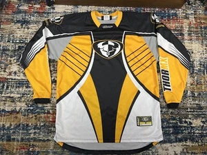 Thor MX CORE OFFICIAL TEAM APPAREL MOTOCROSS JERSEY- Mens LARGE Yellow #1640 - Picture 1 of 13