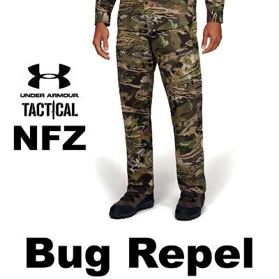 UNDER ARMOURVENT UA NFZ CAMO FIELD PANTS "NO FLY" CAMO HUNTING 1328537-940 30 36 - Image 1 of 4