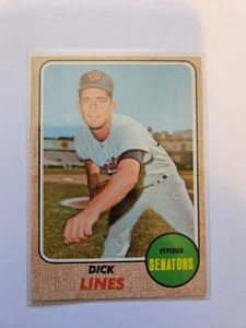 Topps Dick Lines 1968 #291 en muy buen estado/excelente envío combinado - Imagen 1 de 2