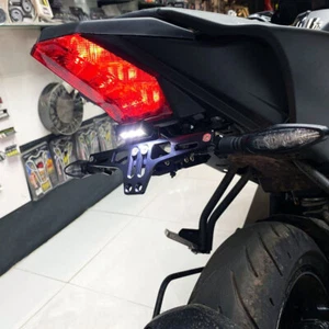 Fender Eliminator License Plate Holder Kit for 13-24 KTM Duke RC 125 200 250 390 - Foto 1 di 12