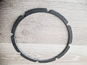 Junta de altavoz de papel vintage NOS 10" diámetro negro - Imagen 1 de 5