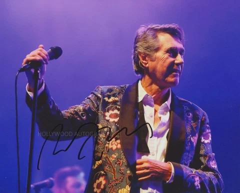 BRYAN FERRY - GENUINE SIGNED AUTOGRAPH Cover