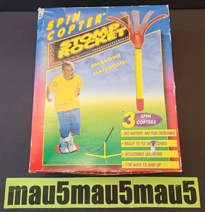 TOTALMENTE NUEVO Sellado De Colección 2000 Spin Copter Stomp Rocket Juguete Versión 2 D&L De Colección - Imagen 1 de 19