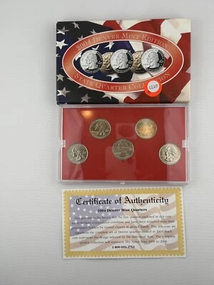 2004 D Denver Mint State Quarter Collection w/ Certificate of Authenticity - Image 1 of 3