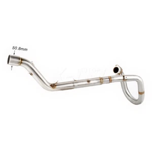 Tubo de enlace de cabezal de escape deslizable para motocicleta Suzuki DRZ400 S / SM 2000-2019 - Imagen 1 de 11