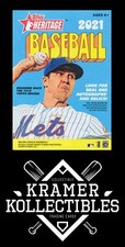 2021 Topps Heritage Baseball 1 thru 200 - COMPLETE YOUR SET!