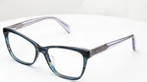 Rag & Bone RNB3066 ZI9 Teal Cat Eye Womens Eyeglasses 54mm - Picture 1 of 7