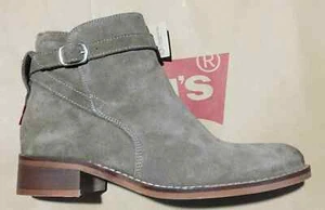 Levi's Mujer Bota Formal/Informal Cremallera Cómoda Alta Zapatos Fiesta Reino Unido 4.5 - Imagen 1 de 6