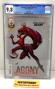 MARVEL COMICS EXTREME CARNAGE AGONY 1 VARIANT EDITION CGC 9.8 - Picture 1 of 2