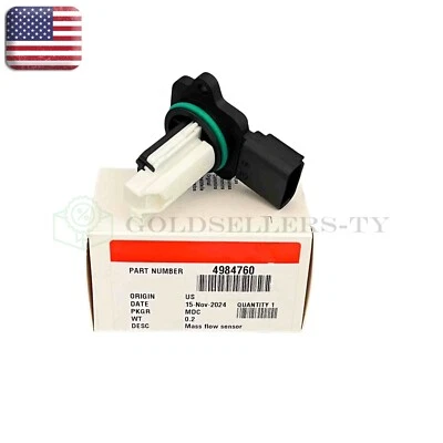 NEW For Dodge Ram 2500 3500 4500 2007-2018 6.7L DIESEL Mass Air Flow Sensor - Image 1 of 4