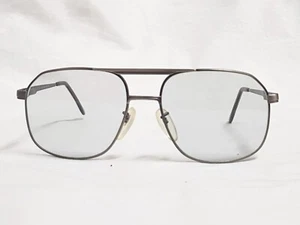 Vtg Oversized Metal EYEWEAR men frames TITMUS Z87 Sunglasses Eyeglasses thick - Picture 1 of 12