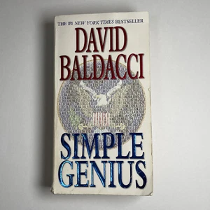 Simple Genius by David Baldacci (2007) Book Novel Reading Fiction Political - Picture 1 of 4
