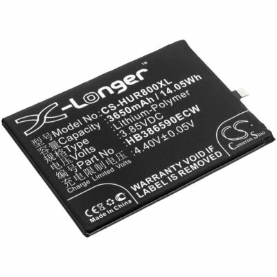 Batería 3650mAh Para Huawei Honor 8X,JSN-AL00,JSN-L21,JSN-L23,JSN-LX1,HB386590ECW Foto 1 de 4
