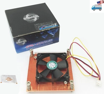 Evercool Upgraded Intel Xeon 1156/1155 All Copper 1U 3-pin 60mm CPU Cooling Fan - Image 1 of 4