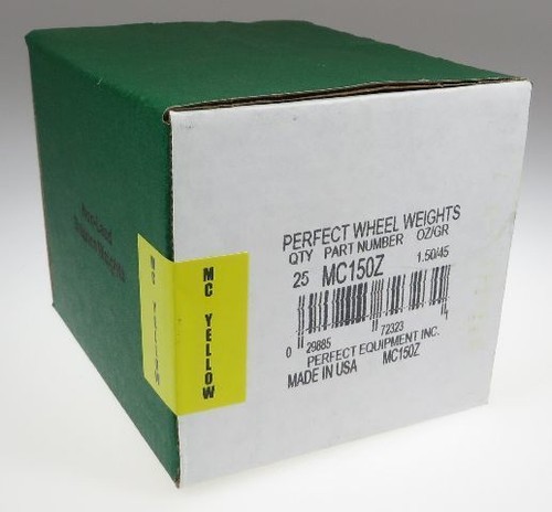 USA Made Tire Weights 25-Pack .25 Oz MC Style Clip-On Wheel Weights – USA Made By Perfect Equipment 1/4 Oz Wheel Balance - Foto 3