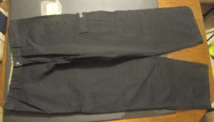 Wrangler Hero Cargo Sedile Completo/Coscia Gamba Dritta 36 x 30 Nero - Foto 1 di 6
