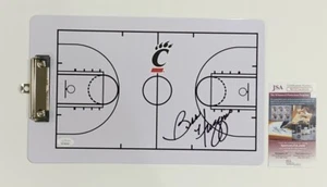 BOB HUGGINS SIGNED CLIPBOARD CINCINNATI BEARCATS BOBBY HOF JSA COA - Picture 1 of 2