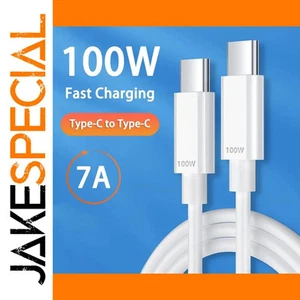 100W Fast Charging Type C Cable for Devices - Afbeelding 1 van 6