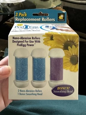 Ped Egg Power Refill Replacement Rollers, 3-Pack, Never Opened - Image 1 of 4